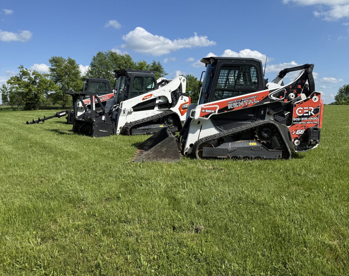 Professional land clearing equipment in Anderson County KY